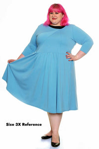 Original Retro Swing Dress in Pink